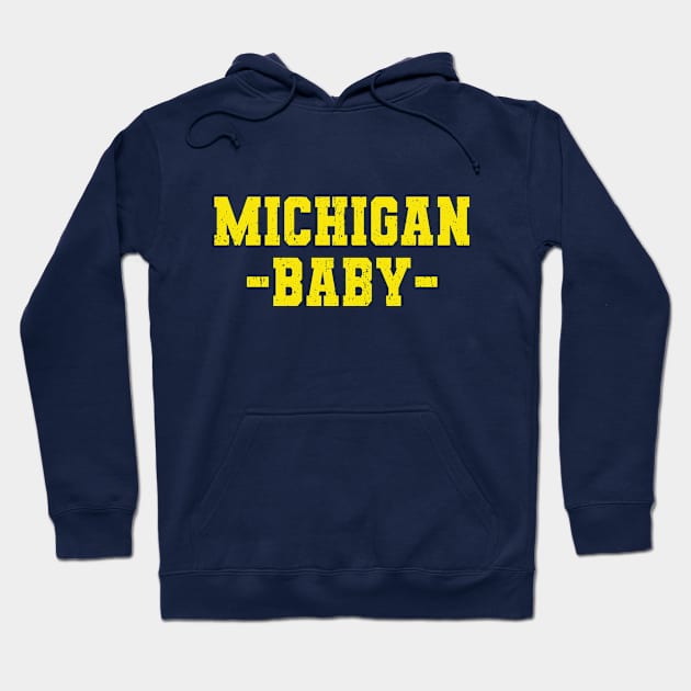 Michigan Baby Hoodie by Souben